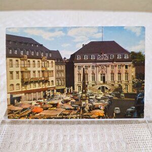 Sept 1, 1966 Atles Rathaus Kaufhof Bonn Am Rhein City Germany Postcard Posted